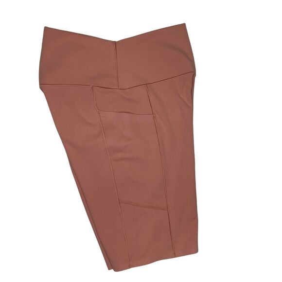 Uniqlo AIRism Ultra Stretch Working Out Shorts with Pockets Pink/Mauve Size XS - Picture 6 of 7